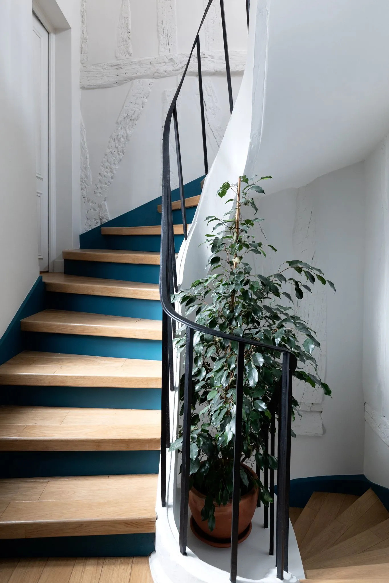 escalier appartement Paris en duplex