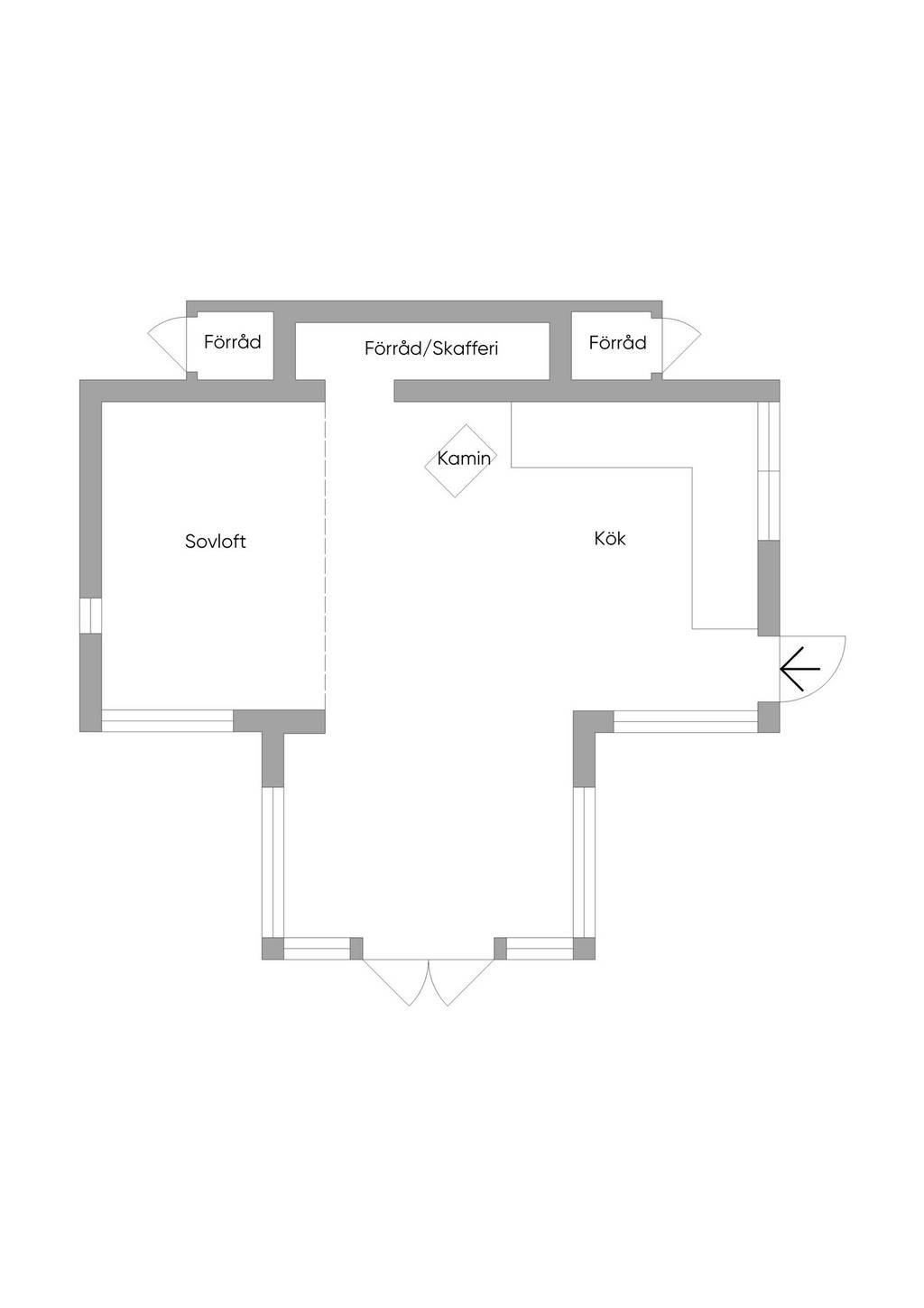 plan mini maison 27m2