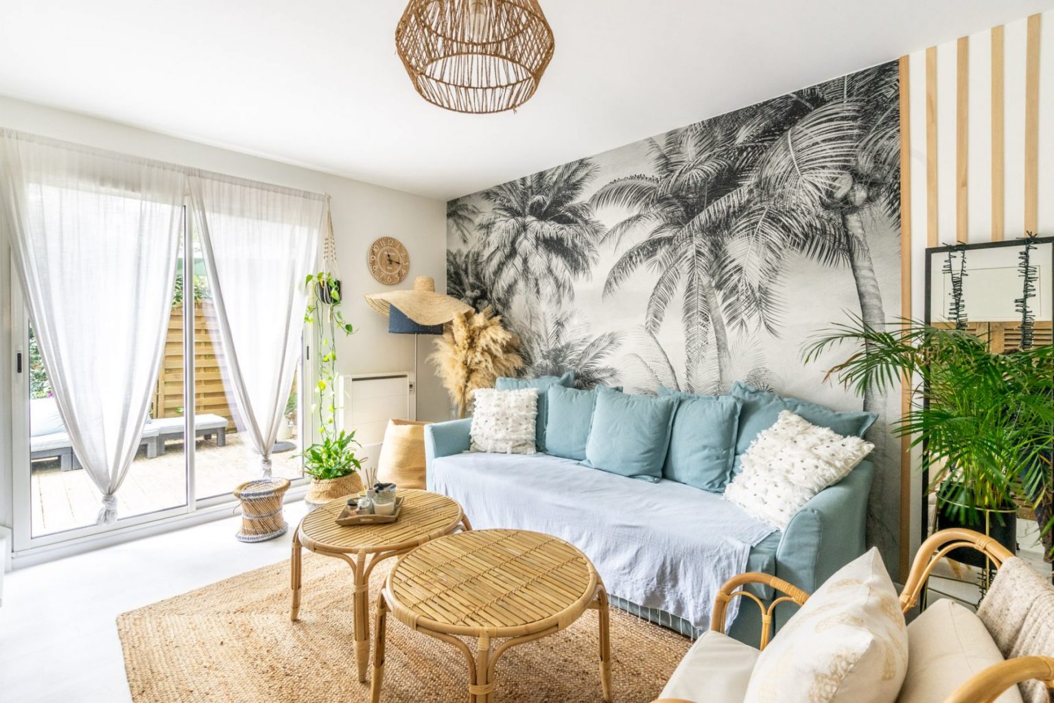 Une petite maison de 60m2 avec terrasse près de l'océan