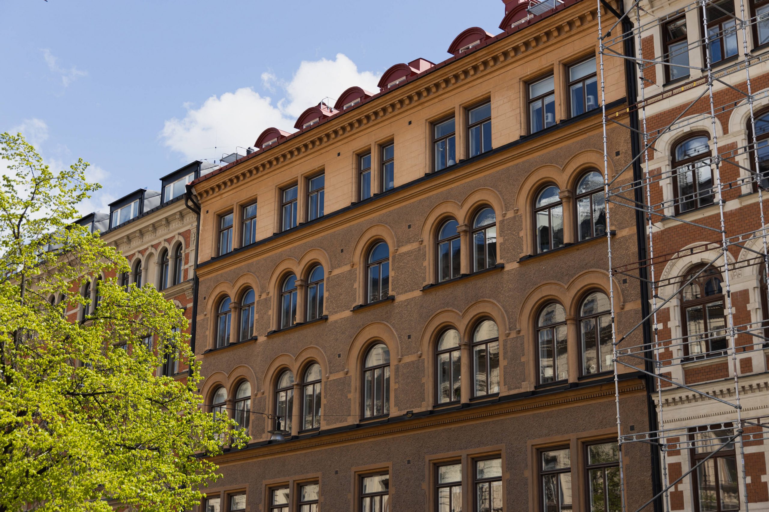 immeuble ancien Stockholm