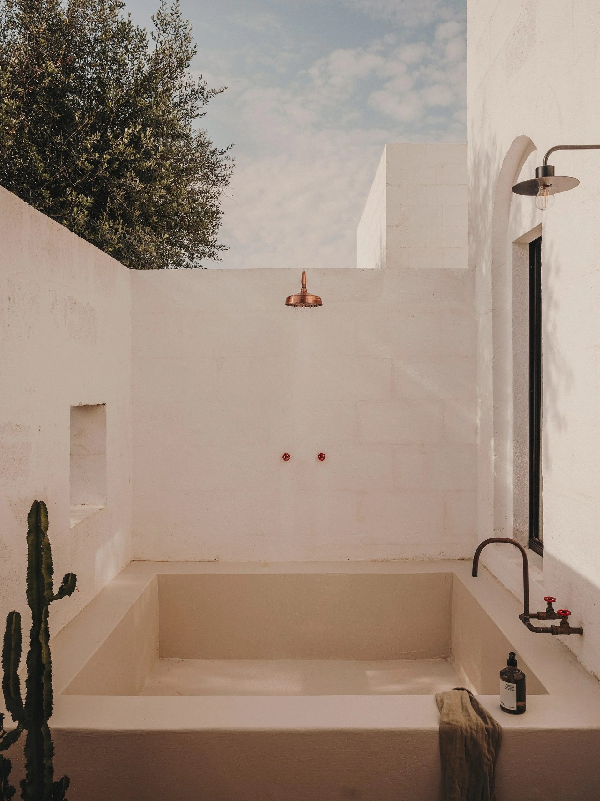 baignoire extérieure Borgo Gallana