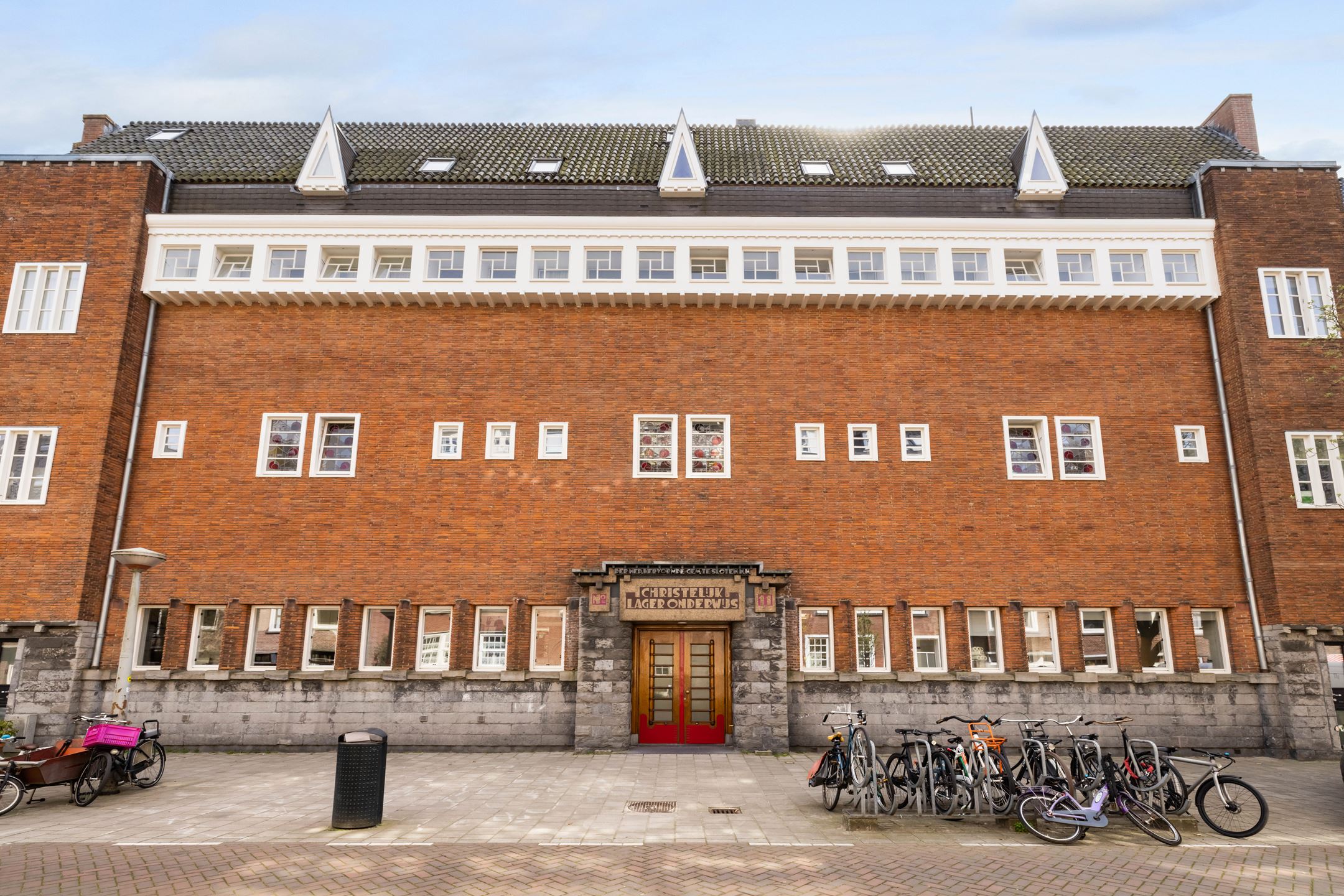 ancienne école Amsterdam transformée en loft