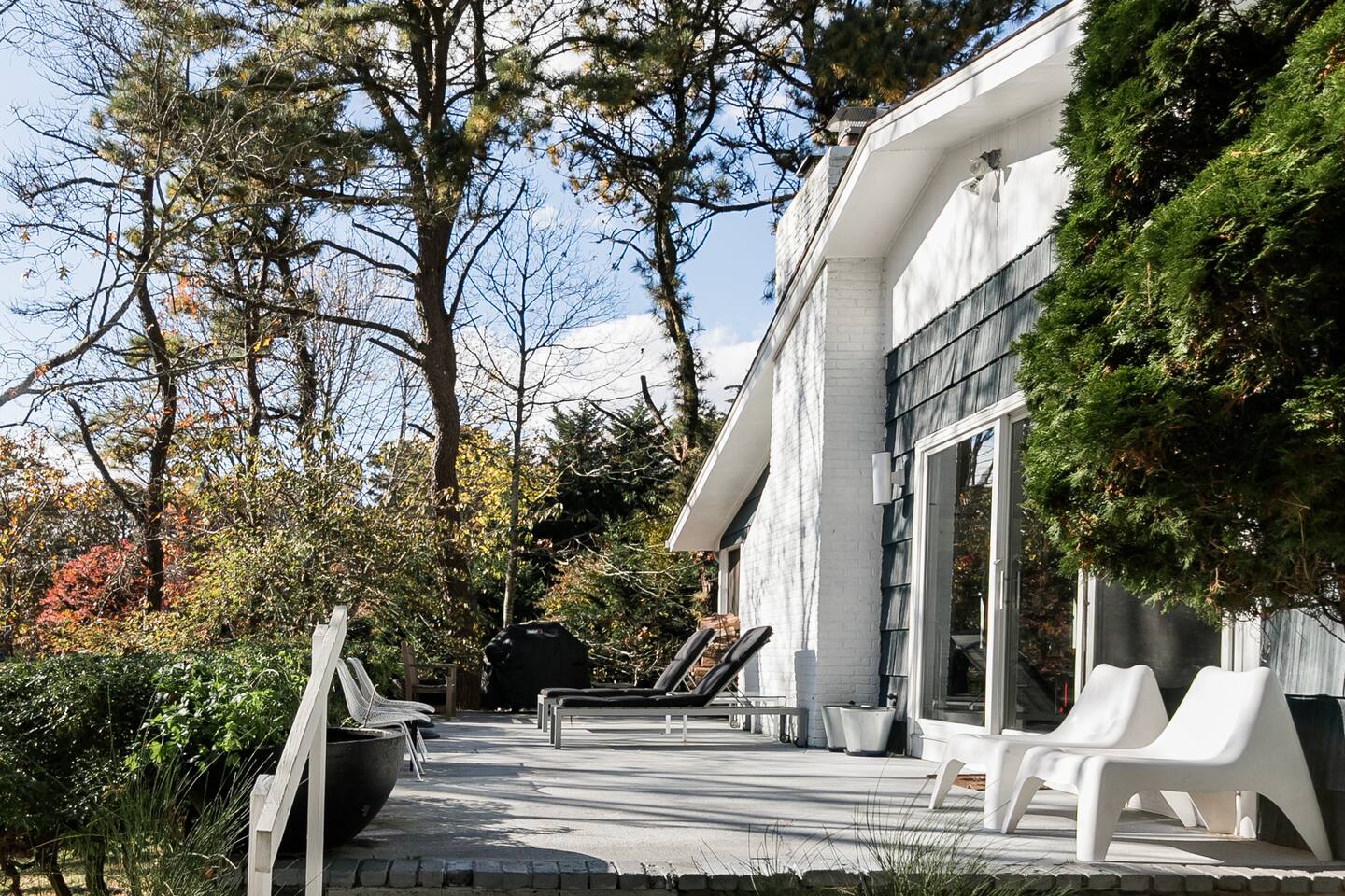terrasse maison Hamptons
