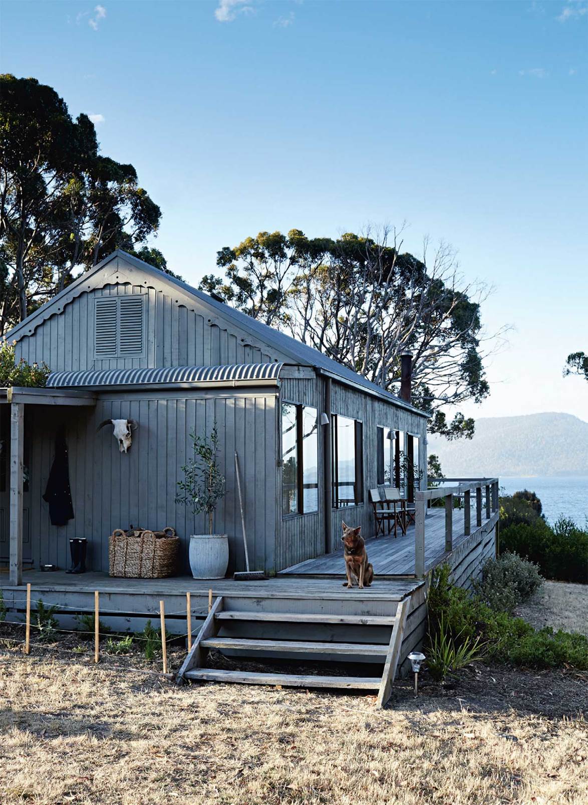 cabane de plage en Tasmanie