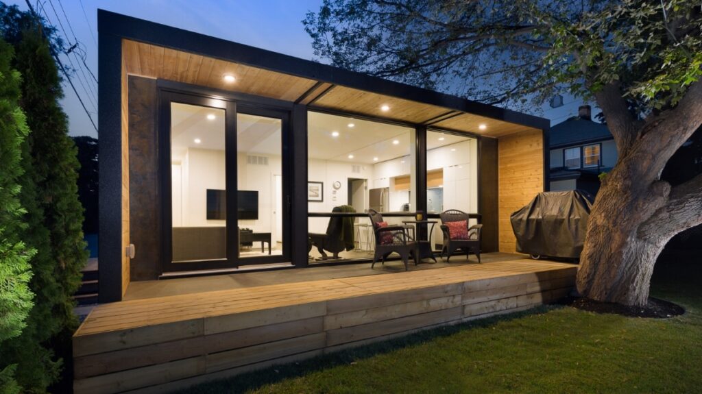terrasse mini maison