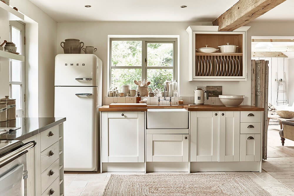 Shaker kitchen brown rustic decor