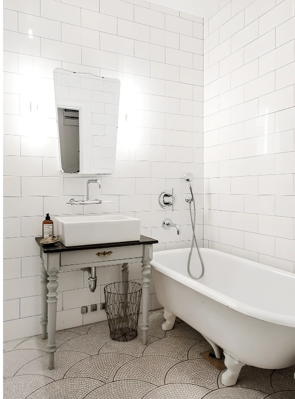 salle de bain style Art Déco décoration vintage