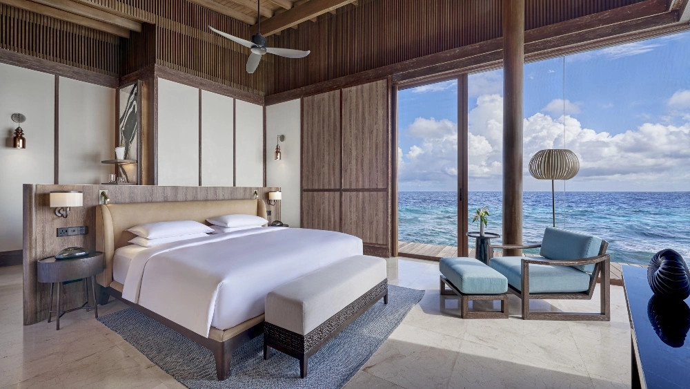 chambre avec vue mer Maldives