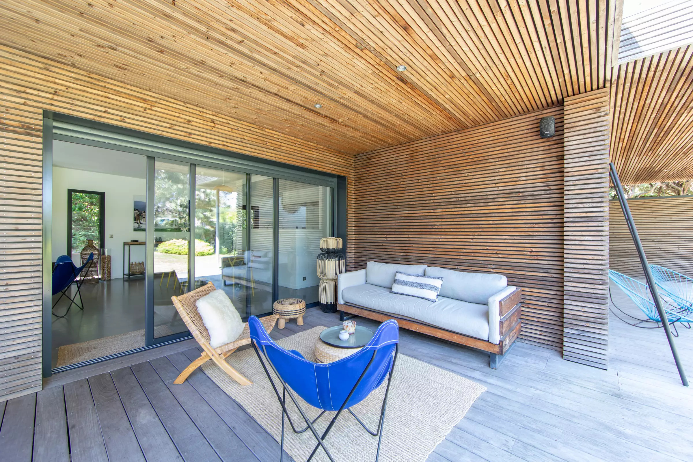 terrasse maison en bois le Cap Ferret