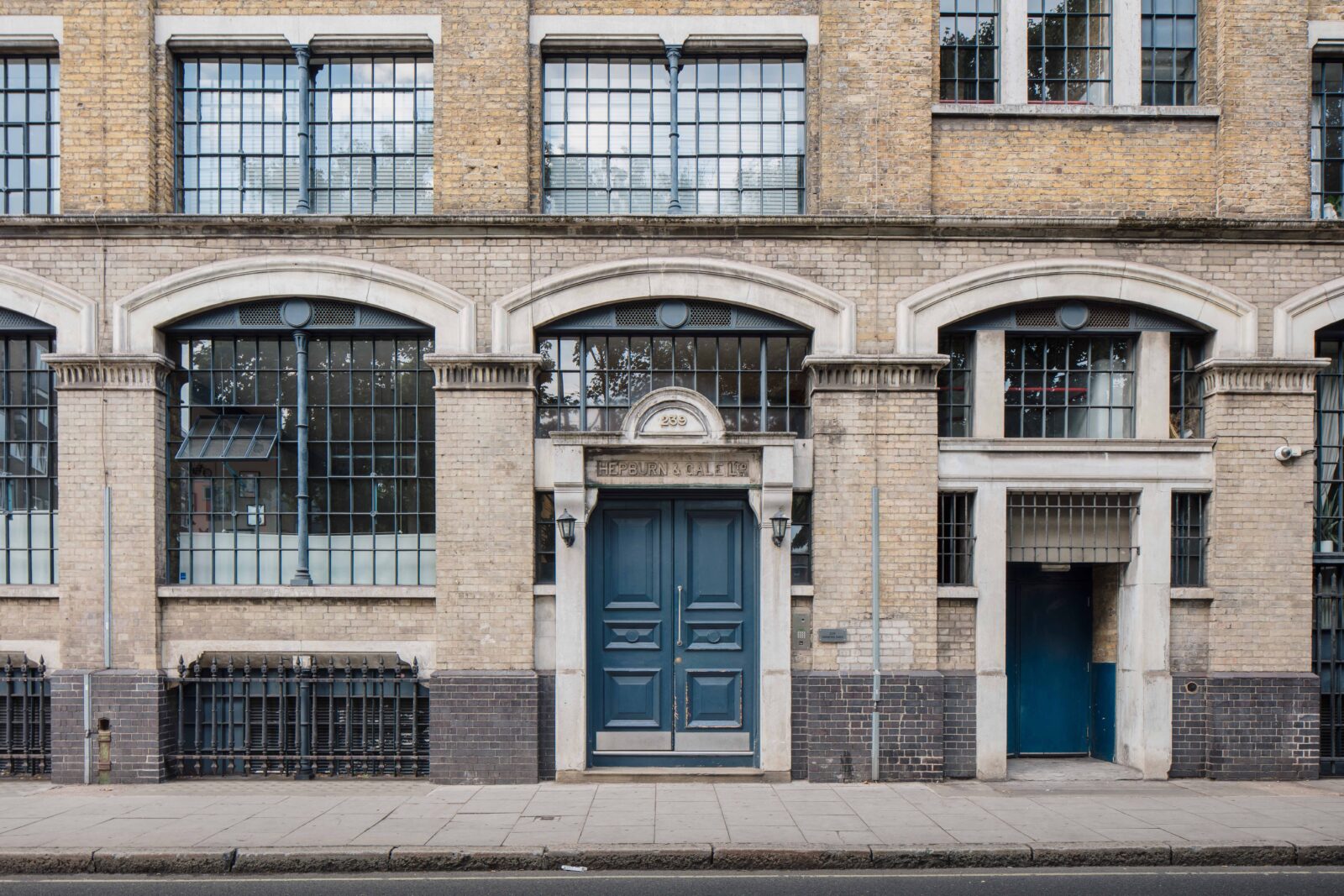 Facade Old Industrial Building London