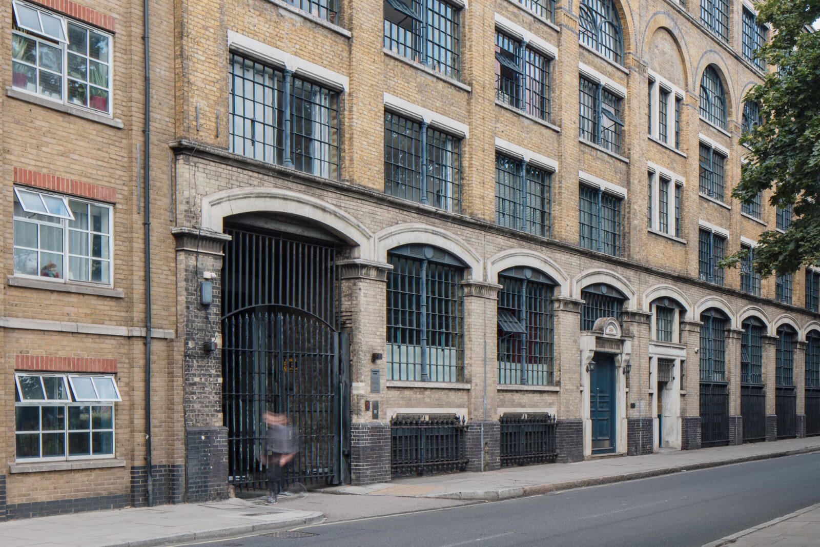Facade Old Industrial Building London