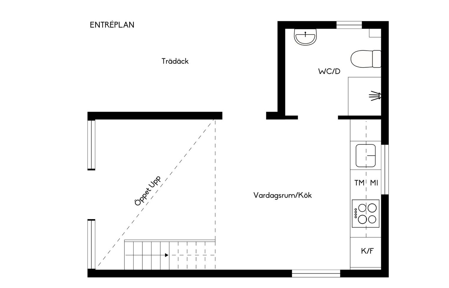 plan mini maison 35m2