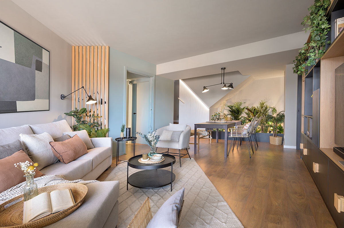 Un appartement de 110m2 avec terrasse en Espagne aménagé par Egue Y Seta