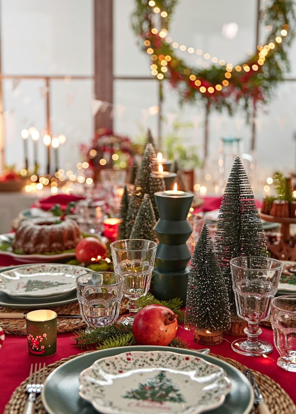 décoration table Maisons du Monde Noël vintage