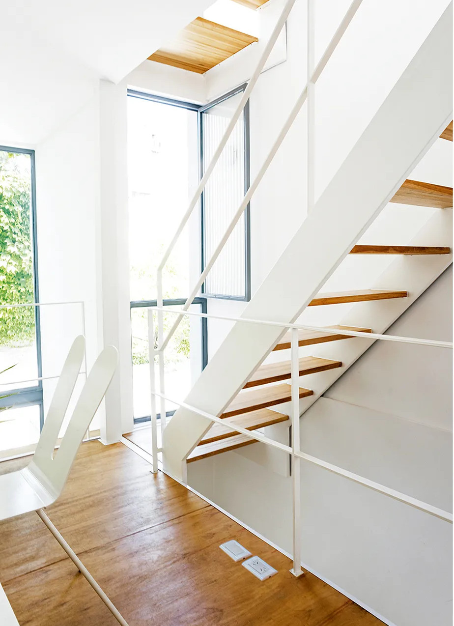 escalier design maison architecte