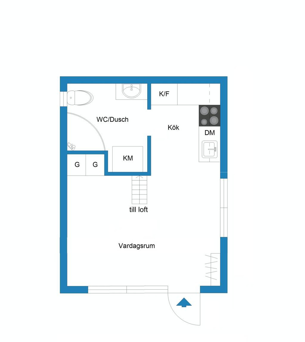 plan mini maison 29m2