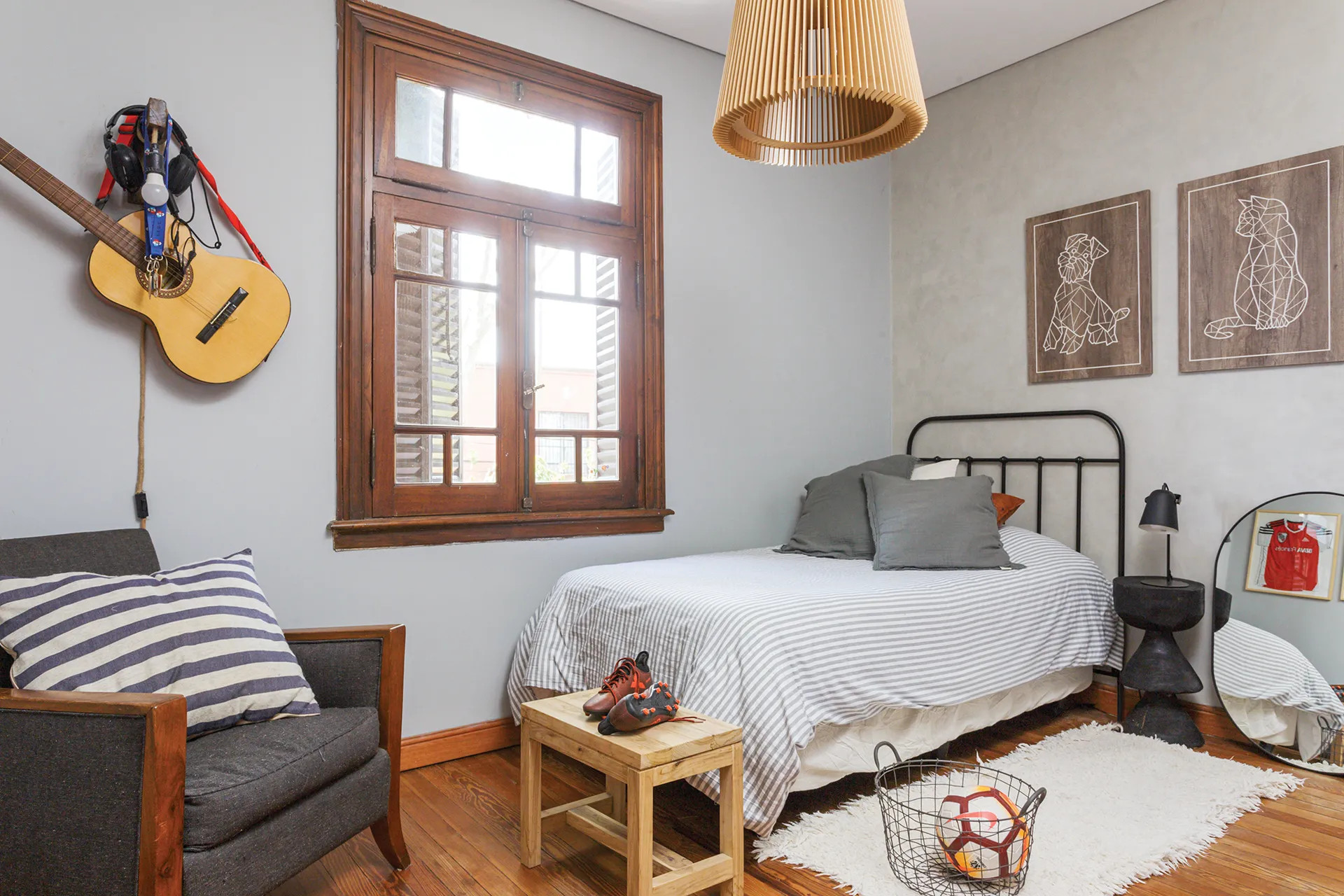 cama metalica habitacion infantil