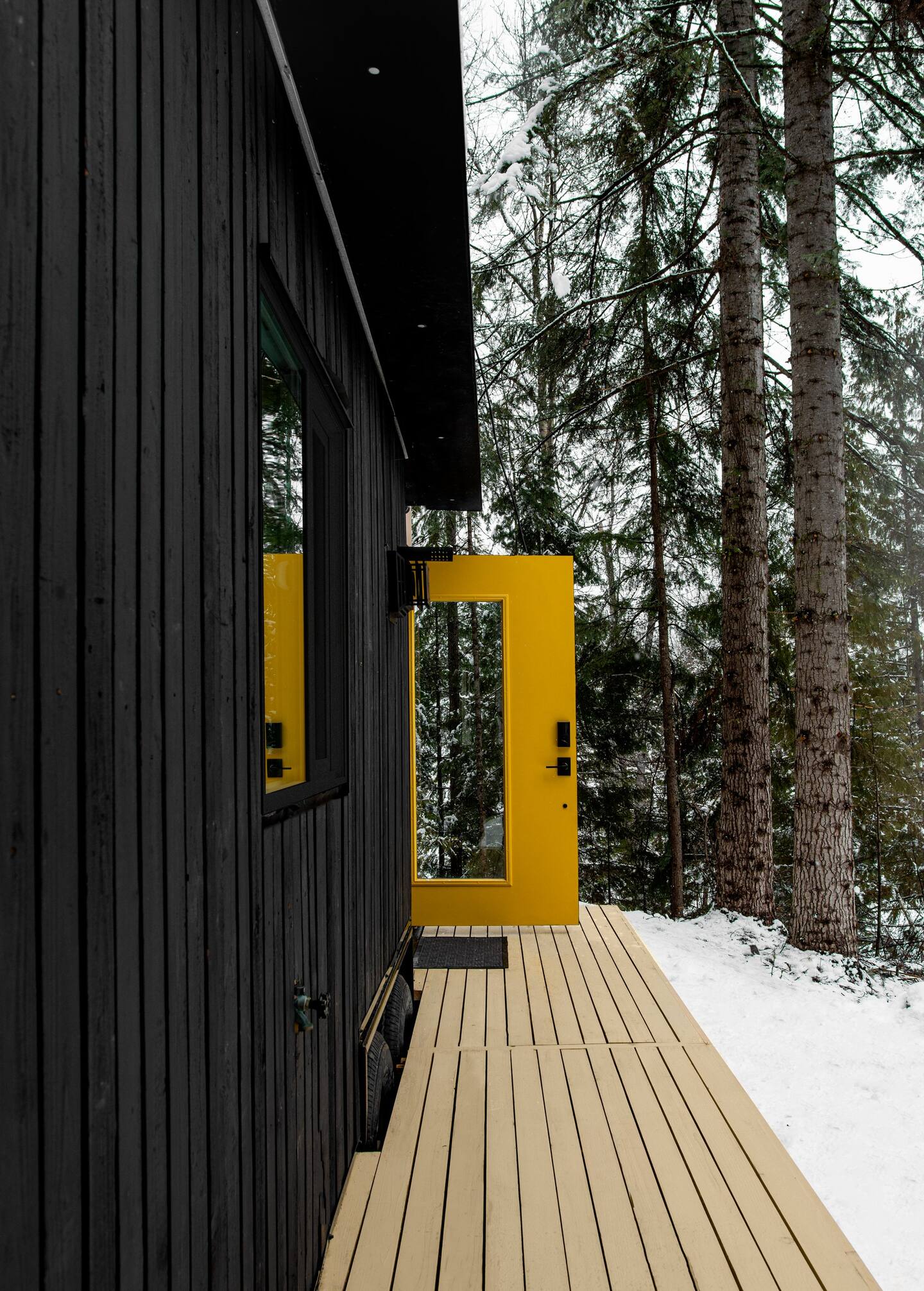 terrasse mini maison en bois