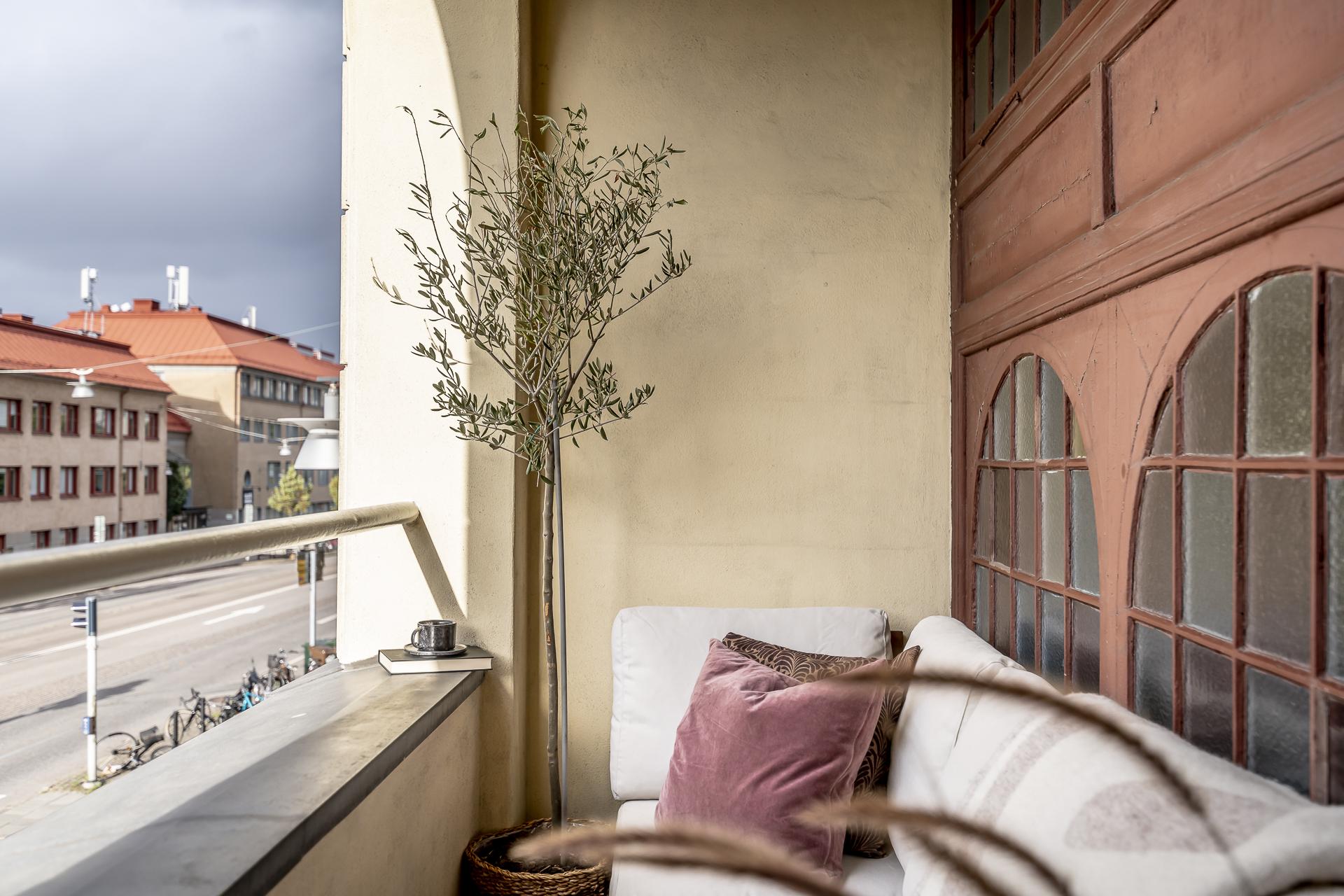 balcon appartement suédois