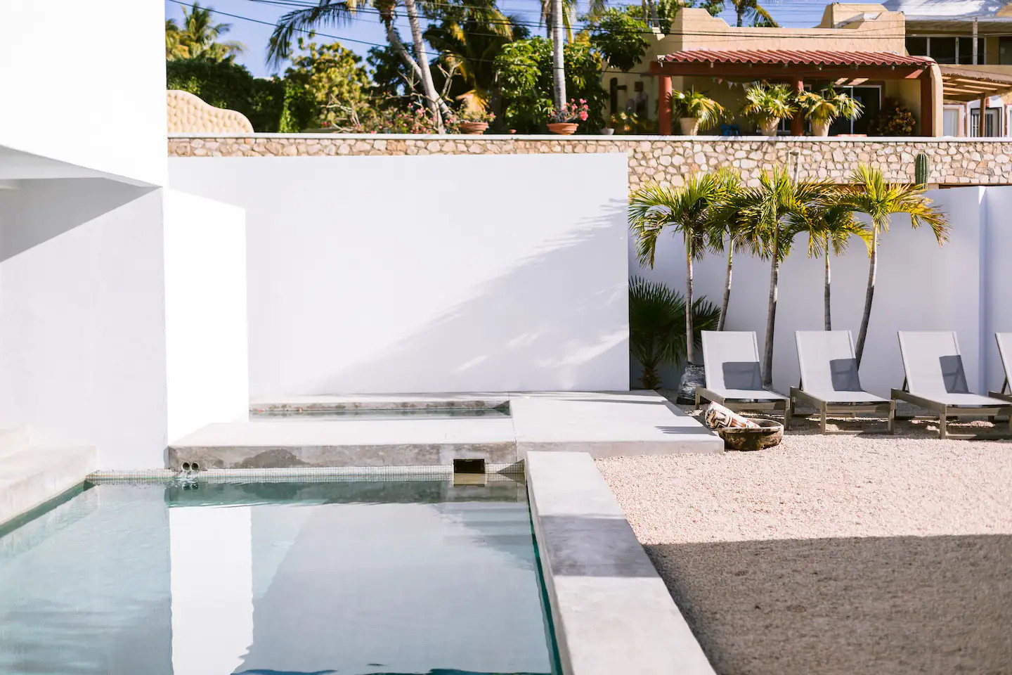 piscine maison architecte Mexique