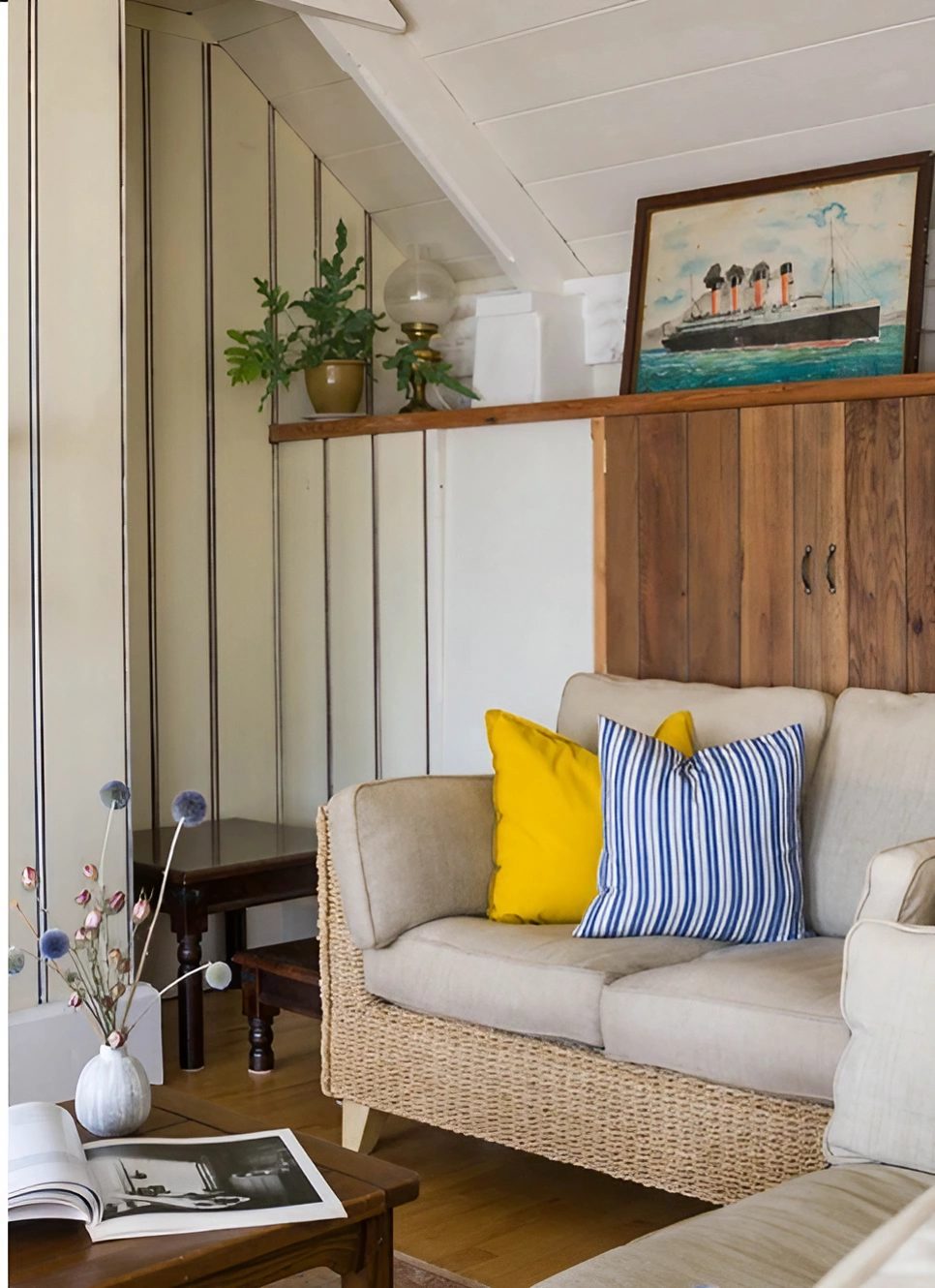 English cottage living room