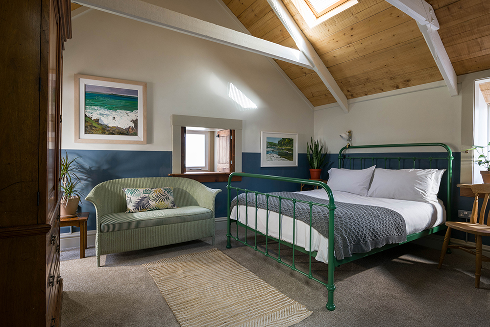 English cottage upstairs bedroom