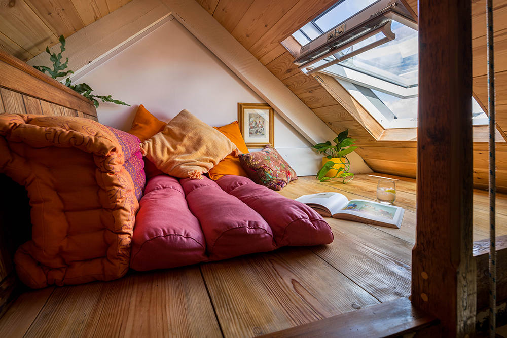 Attic mezzanine