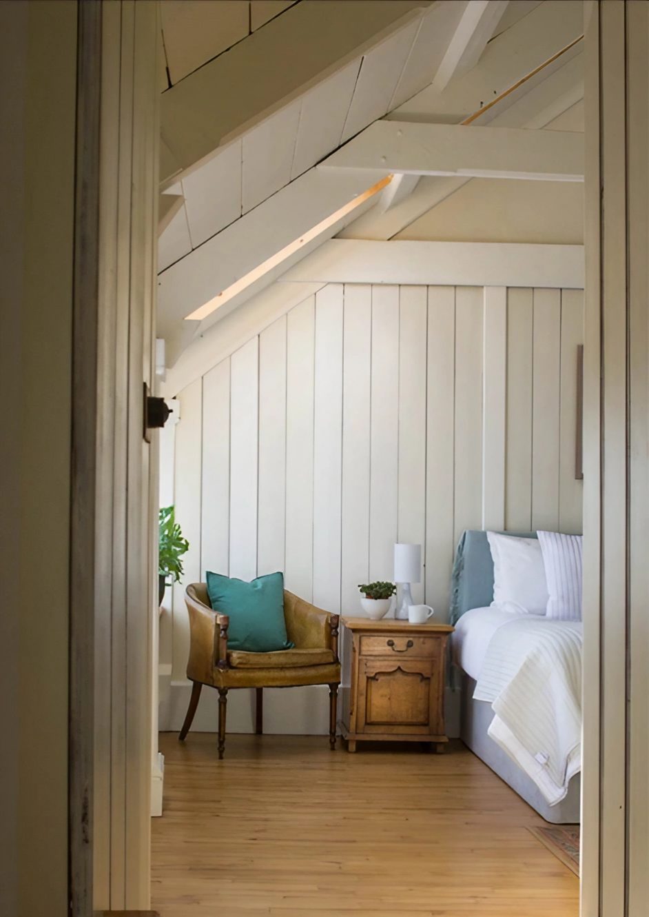 Paneling of bedroom walls