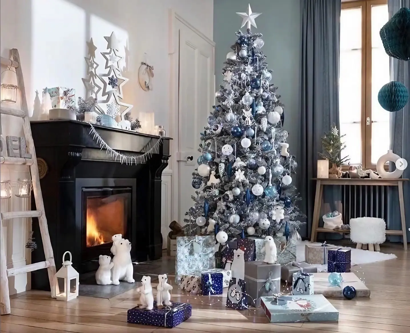 décoration de noël extérieur gifi