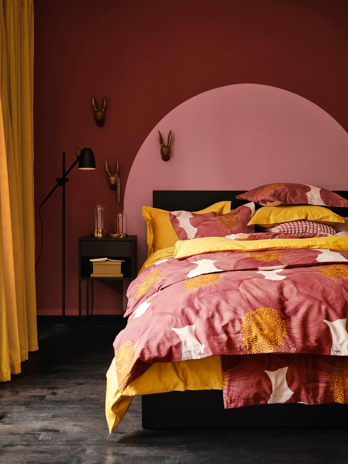 chambre rouge et rose IKEA nouvelle collection 2023
