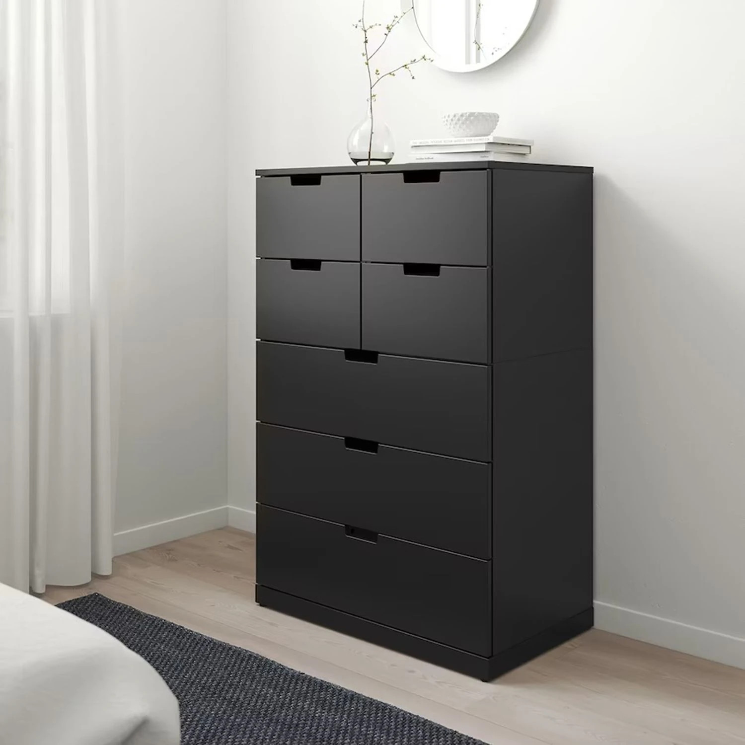 commode noire IKEA 2023
