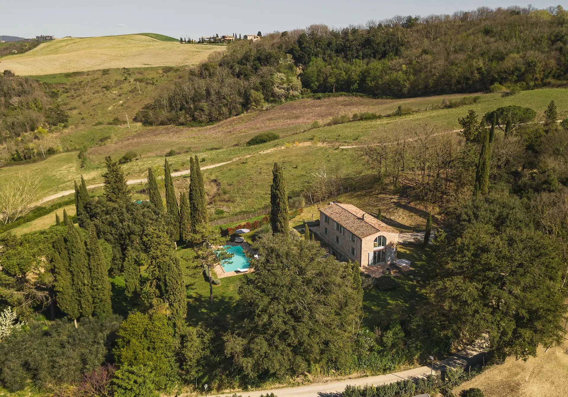 maison en pierres Italie Villa Vergelle