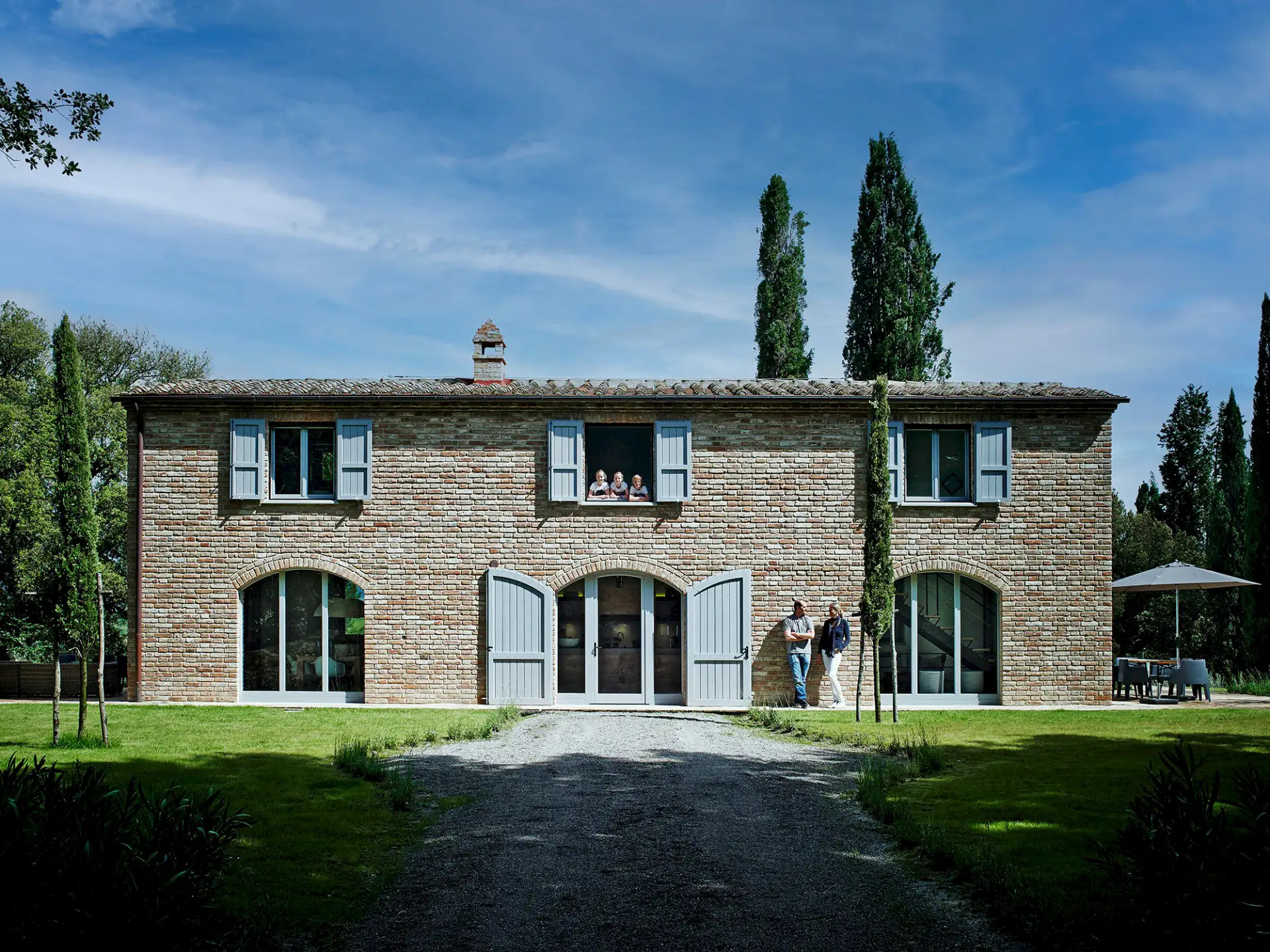 maison en pierres Italie Villa Vergelle