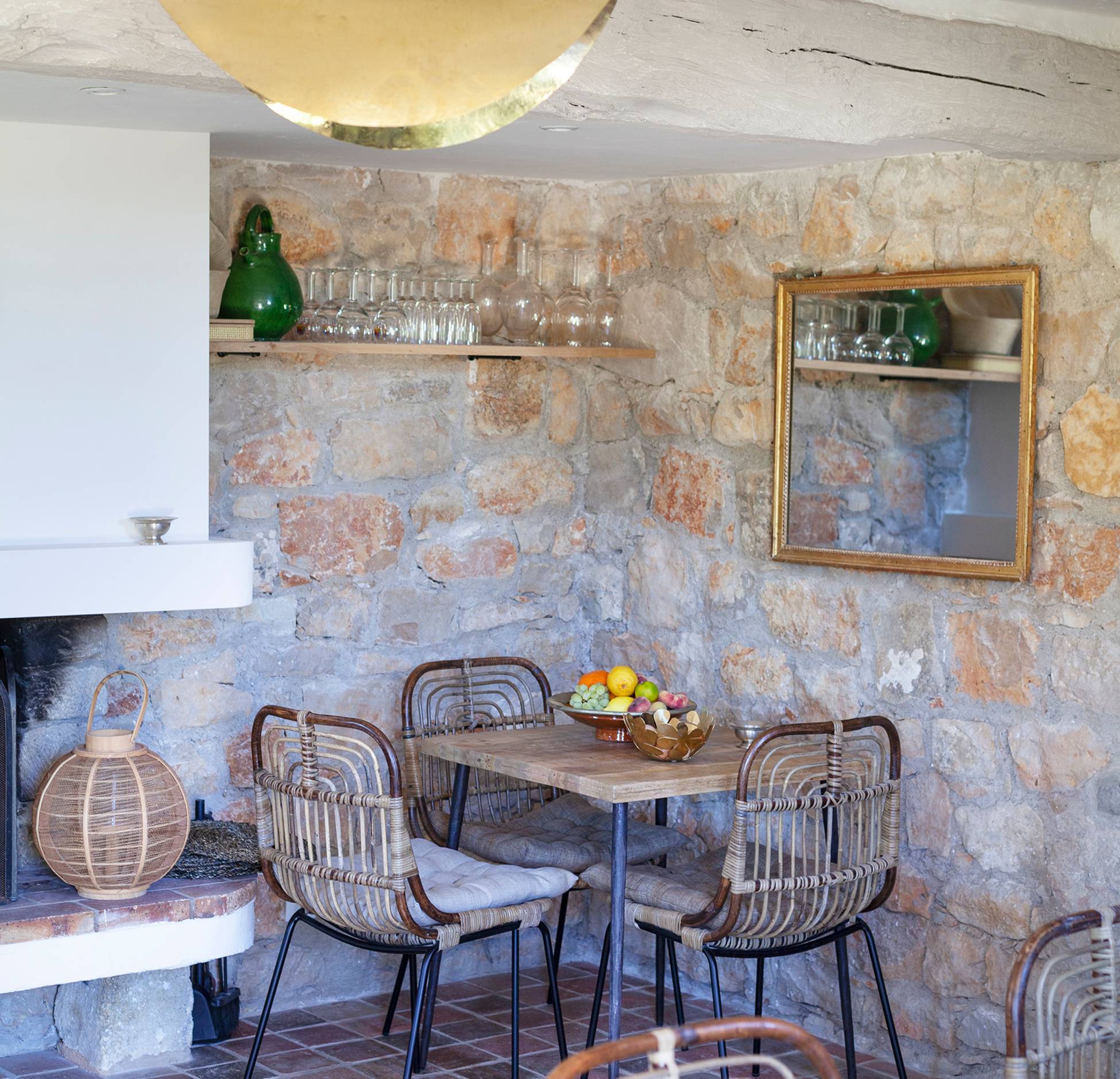 salle à manger maison Provence Domaine de la Xavolière