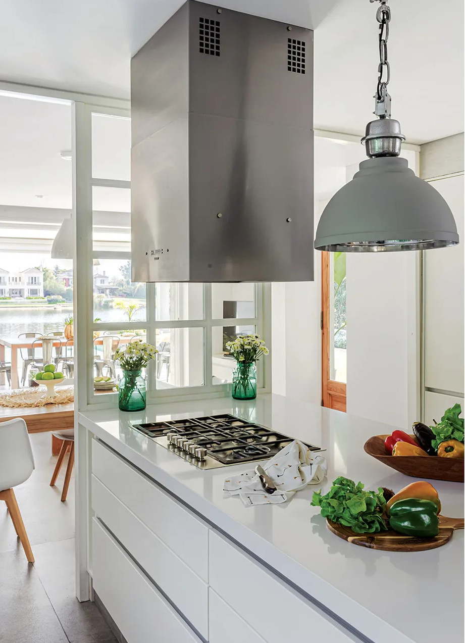 cocina blanca de diseño