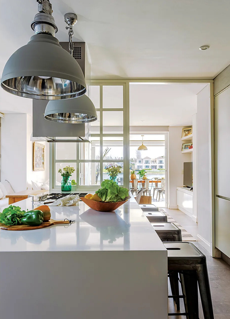 cocina blanca de diseño