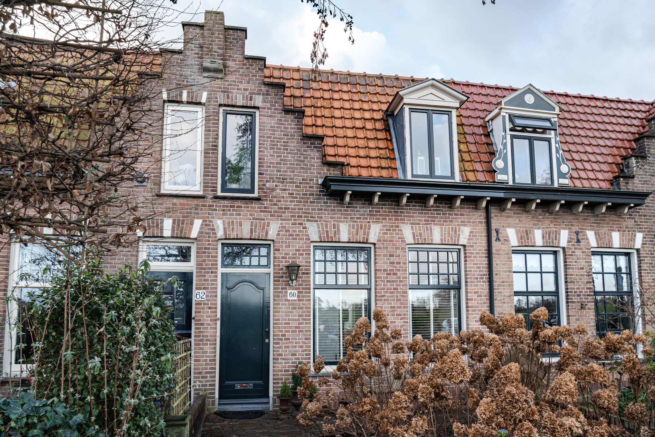 façade briques maison de ville Pays-Bas