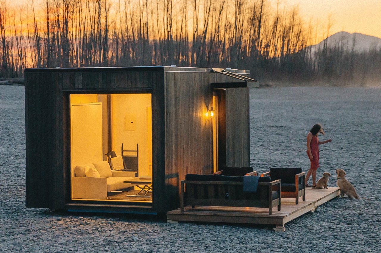 Une mini maison préfabriquée de 18m2 à faible empreinte écologique (avec plan)