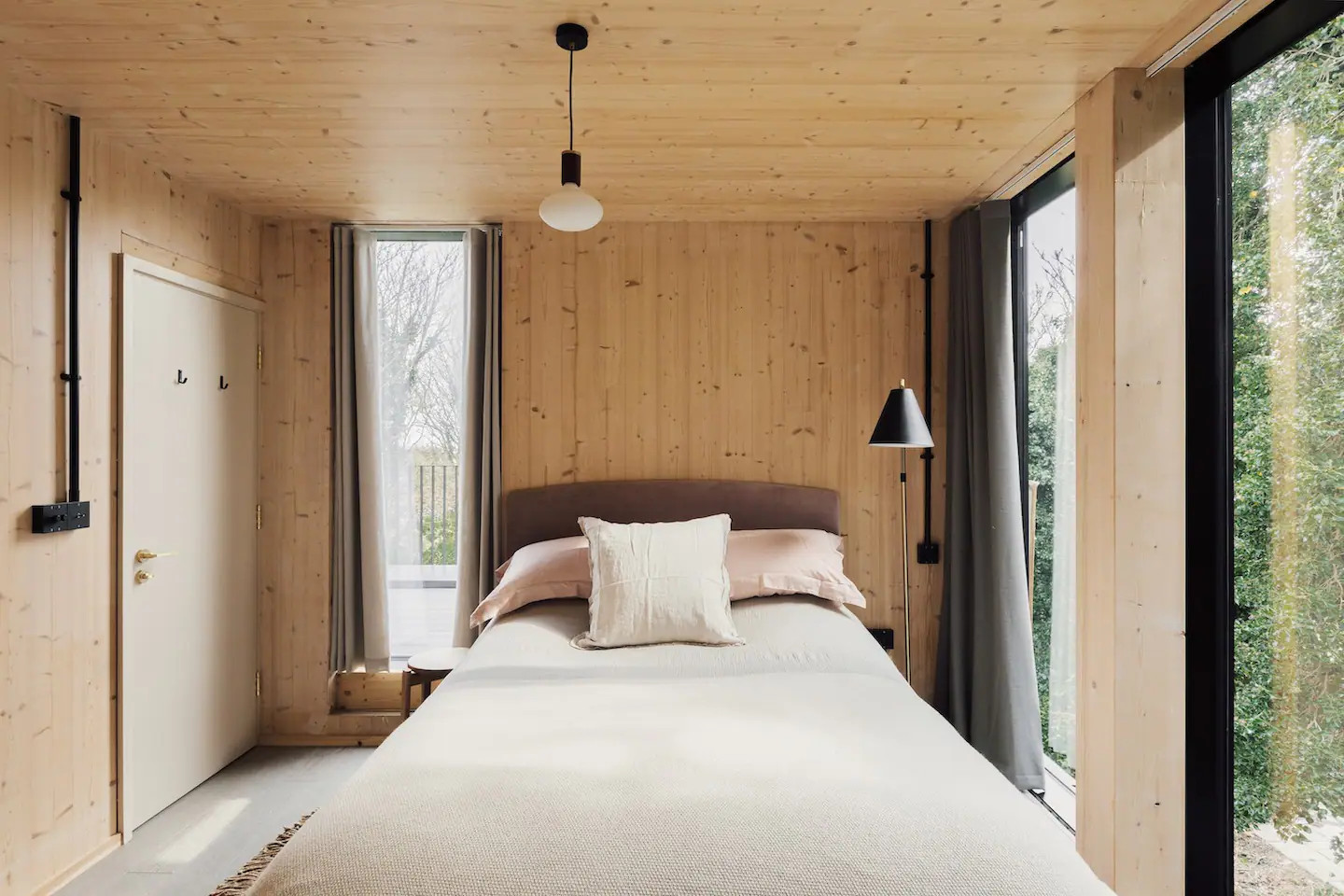 chambre maison en bois
