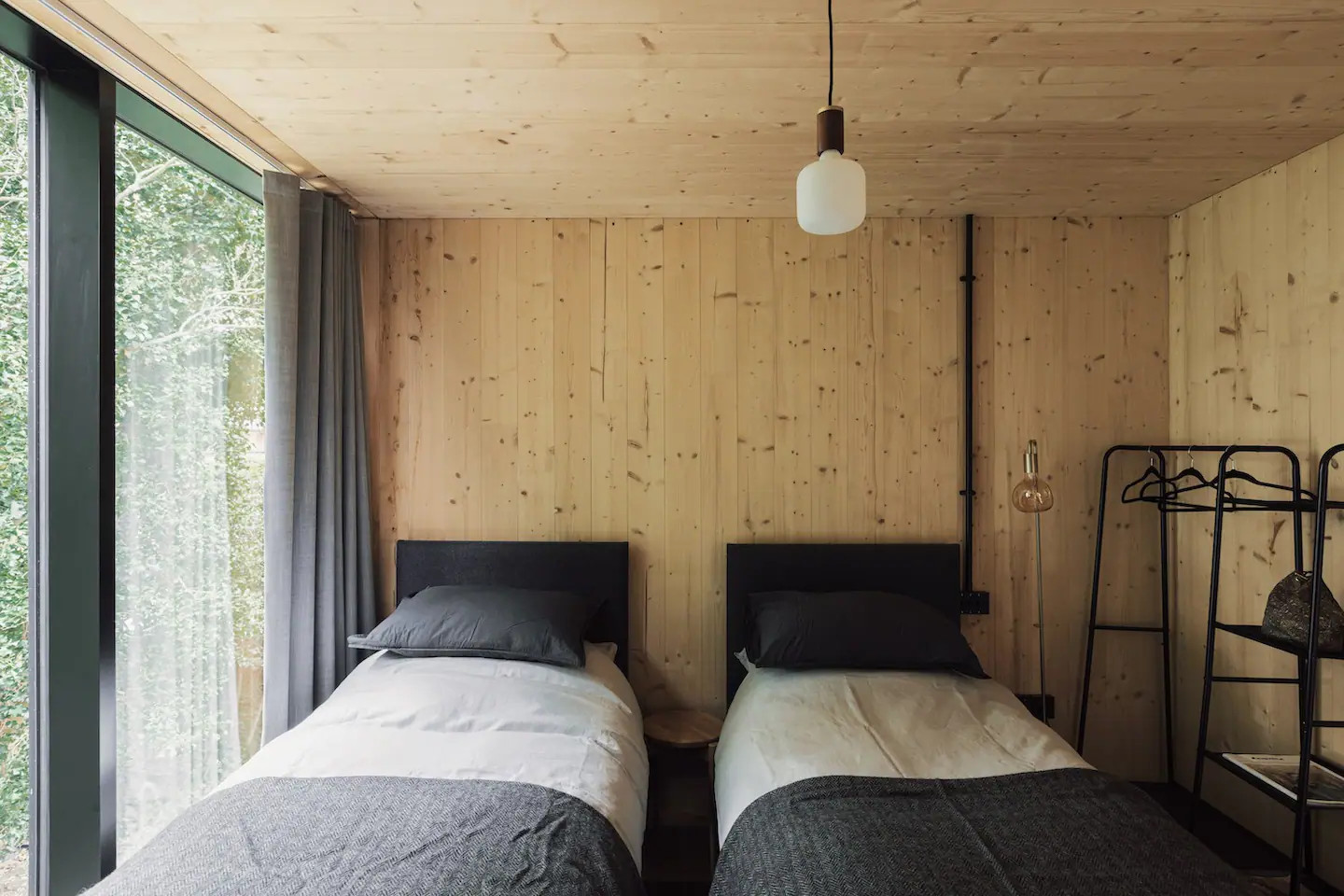 chambre maison en bois