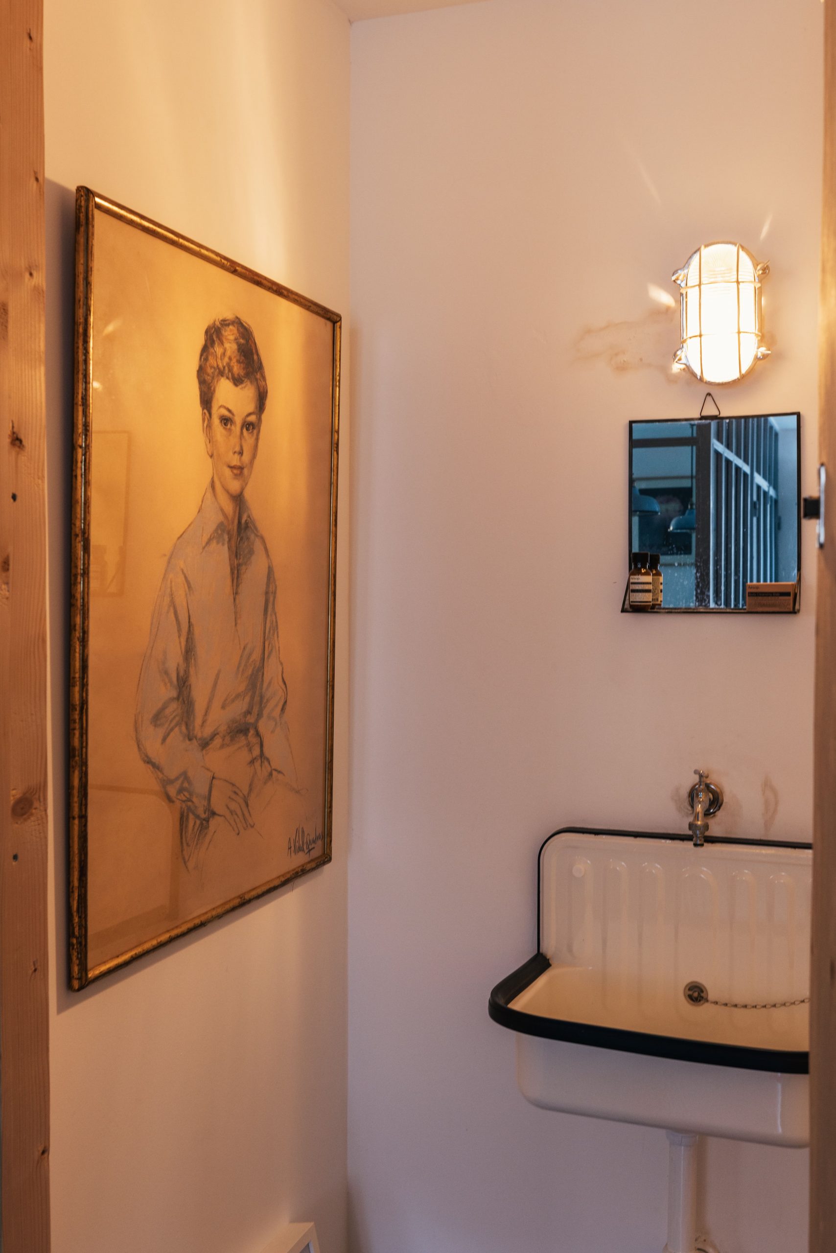 salle de bain vintage maison de ville