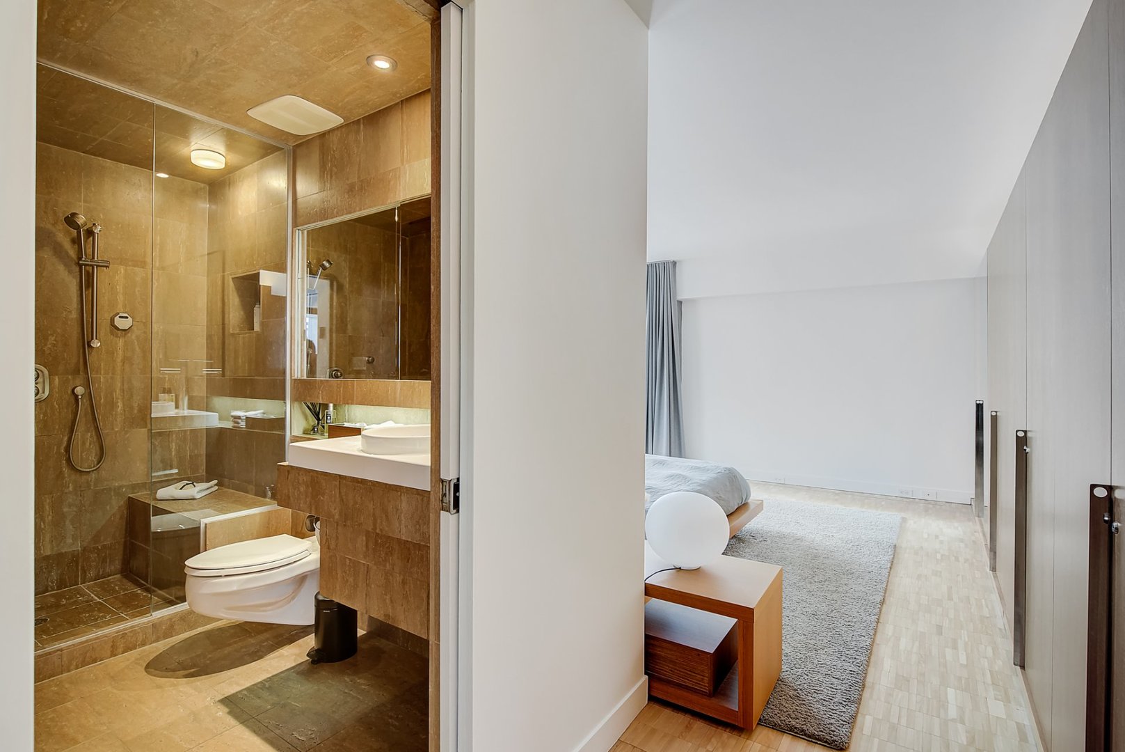 salle de bain design bois