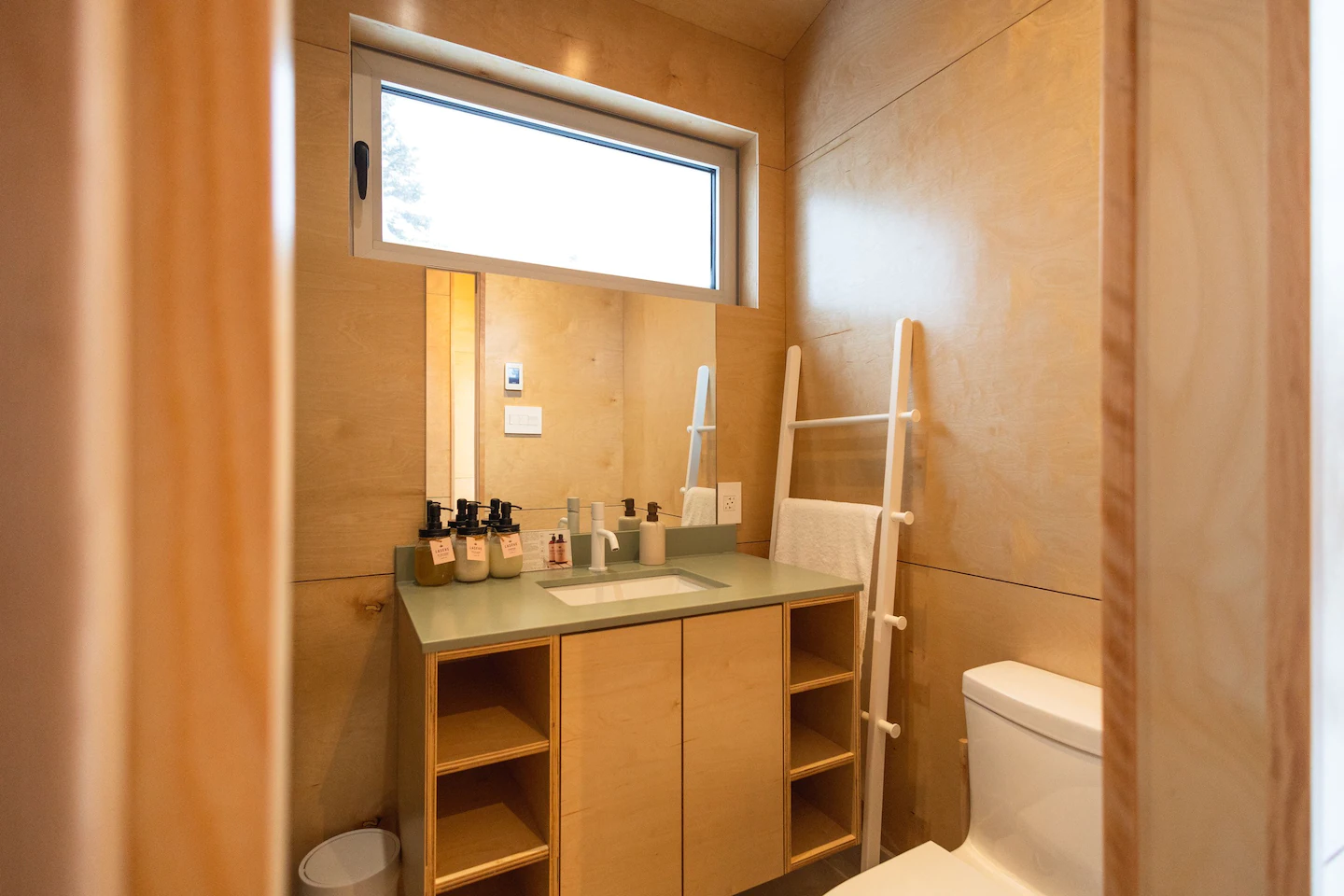salle de bain design maison architecte bois