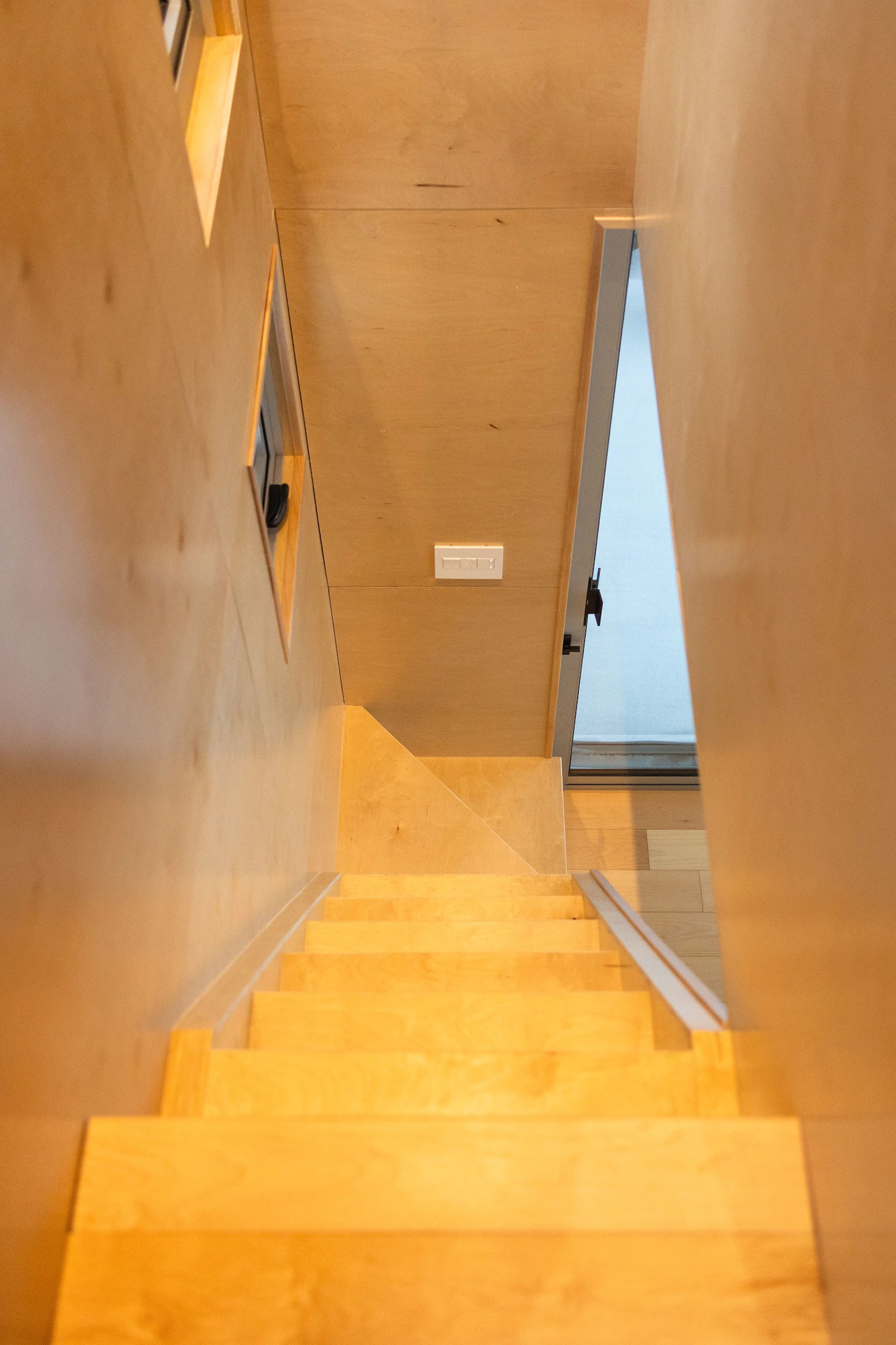 escalier bois maison architecte