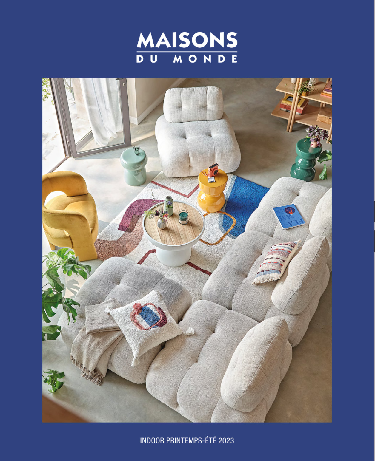 Maisons du Monde catalogue 2023 indoor