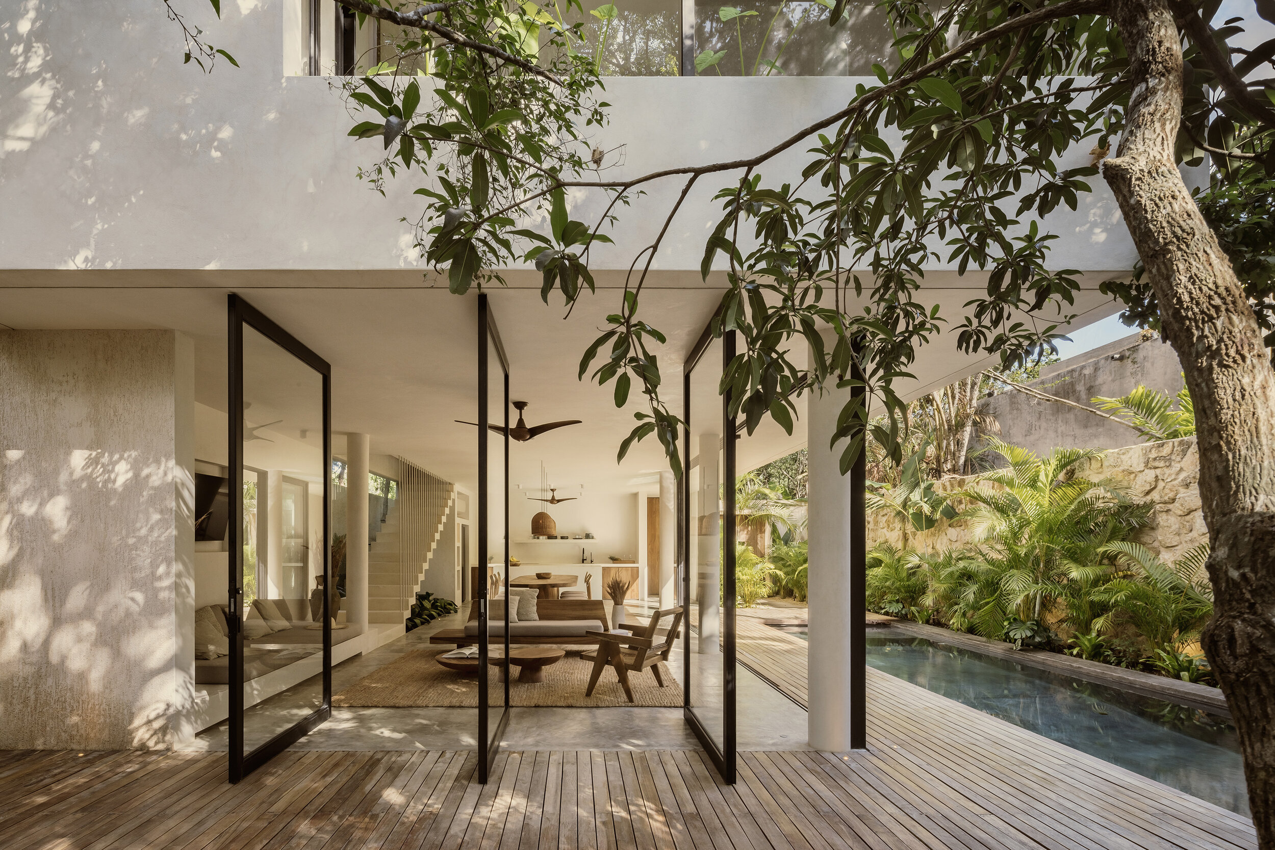 Casa Areca, une maison en mode naturel à l'environnement idyllique