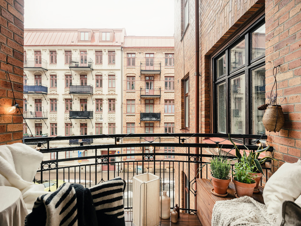 balcon appartement Suède