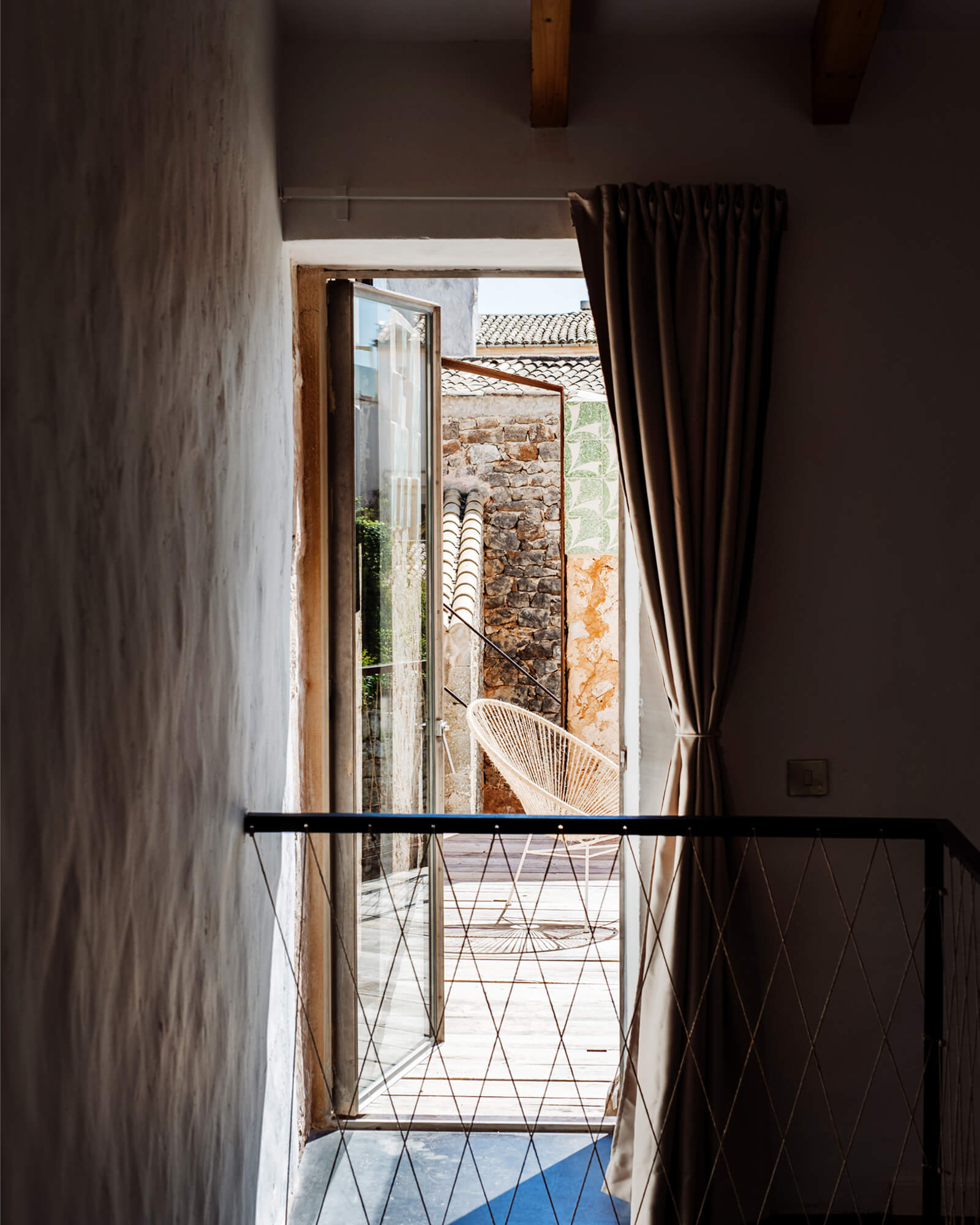 terrasse maison en pierre Majorque