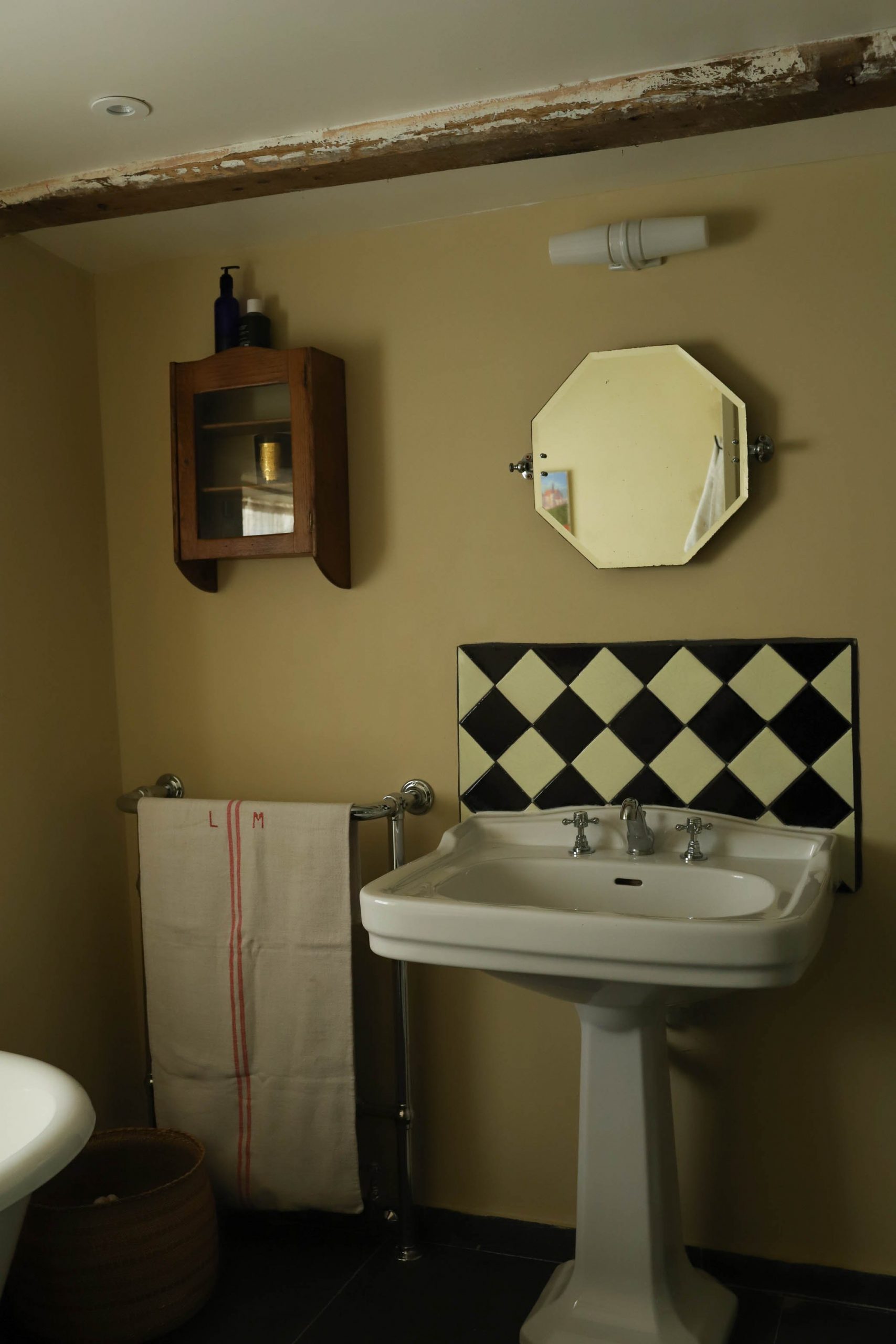 salle de bain cottage décoration rustique chic