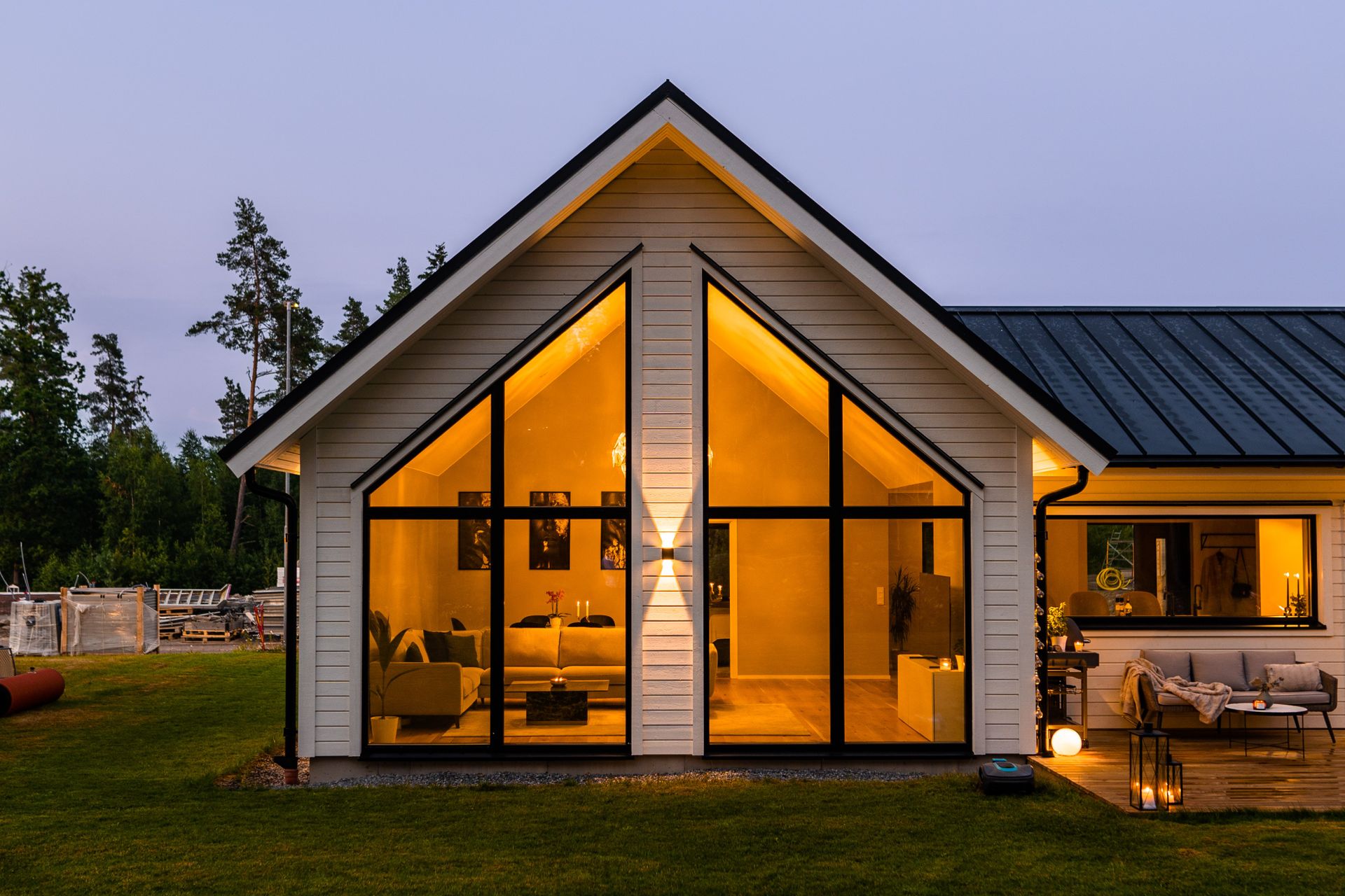 maison en bois contemporaine